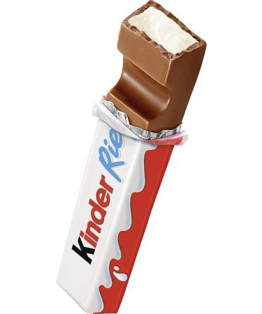 Ferrero Children's Chocolate Bars with Very Fine Milk Heart Wrapped in Whole Milk Chocolate (18 x 21 g) 6 Packs of 18 Individual Bars - Buy Online on GoSupps.com