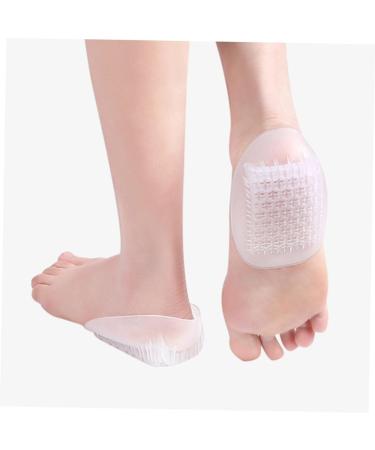 NOLITOY Heel Pain Gel Pads - U-Shaped Heel Cushions for Men & Women | Orthopedic Support & Ankle Relief - 3 Pairs - Buy Online on GoSupps.com
