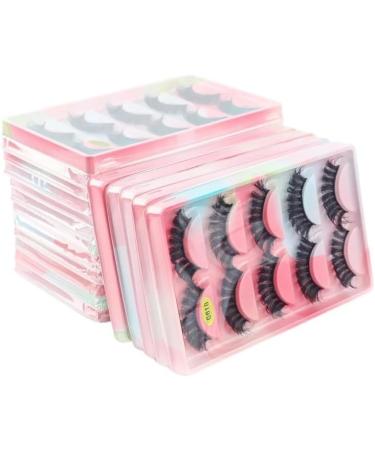 UAMOU Mink Lashes Bulk 5 Pair Natural Long Faux Cils Cilios Mink 3D False EyeLashes Makeup Fluffy Eye Lashes maquillaje Cheerfully (Color : G610CS Size : 30 BOXES (150 pairs)) - Buy Online on GoSupps.com