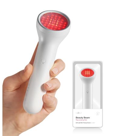 Rejuvenating Red Beauty Beam by CELLECT Red LED Handheld Infrared Therapy Facial Spa & Home Collagen Skincare Device for Wrinkles and Fine Lines