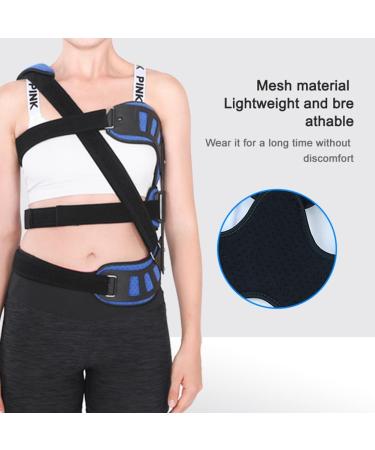 Adjustable Scoliosis Corrector Back Brace | Posture Therapy Orthosis for Men & Women - Blue - Buy Online on GoSupps.com