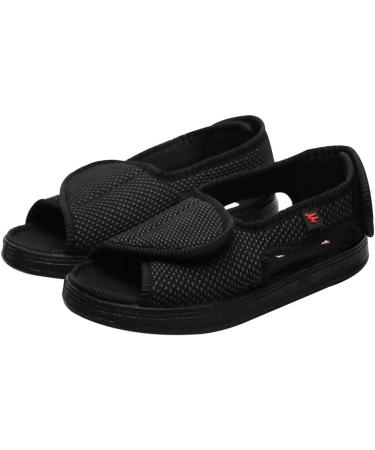 EXCEART Diabetic House Slippers - Therapeutic Extra Depth Shoe for Women Men Size 45 - Adjustable Nursing Indoor Shoes - Buy Online on GoSupps.com