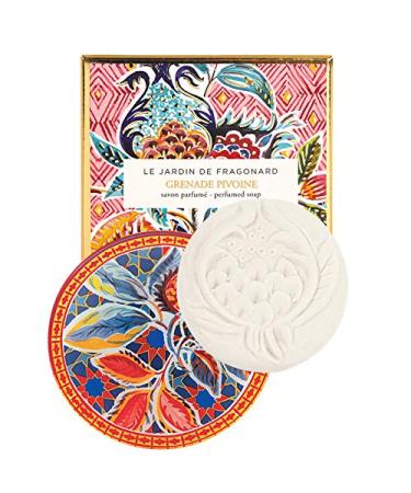 Fragonard Parfumeur Grenade Pivoine Dish & Perfumed Soap - 150 g