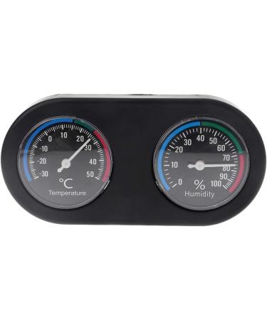 siwetg Reptile Tank Thermometer Hygrometer Monitor Temperature and Humidity in Vivarium Terrarium Turtle Box Double Disc Temperature and Humidity Meter NFF-54 - Buy Online on GoSupps.com