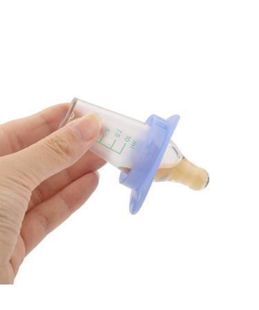 Infant Pacifier Feeder - 10ml Silicone Baby Medicine Dispenser with Capacity Scale - Buy Online on GoSupps.com