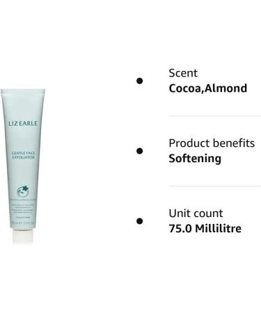Liz Earle Gentle Face Exfoliator 75ml - Pack of 1 | Natural Skincare - Buy Online on GoSupps.com
