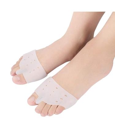 FARUTA 1 Pair Gel Toe Separators Toe Spreader Silicone Toe Separator Correction Bunion Splint for Hammer Toes