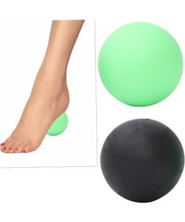 Magiclulu 4-Piece Elastic Back Roll & Yoga Massage Balls - Improve Flexibility & Release Tension - Pilates Fascia Balls 6.3x6.3 cm - Buy Online on GoSupps.com