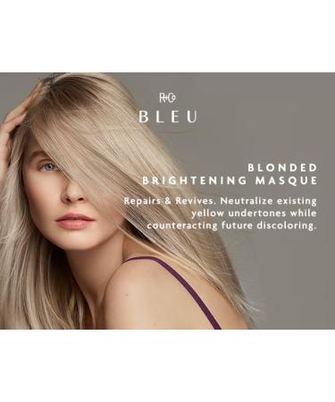 R+Co BLEU Blonded Brightening Masque | Vegan Brightening & Repair | Gentle Toning & Ultra Hydration | 5 Oz - International Shipping Available - Buy Online on GoSupps.com