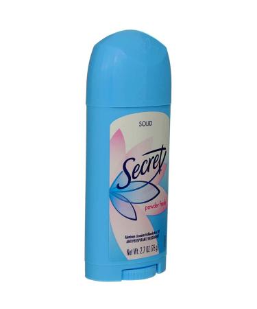 Secret Powder Fresh Anti-Perspirant Deodorant Solid 2.7 oz (Pack of 5) - Buy Online on GoSupps.com