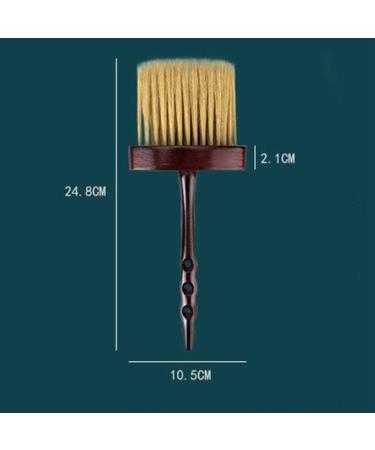 Desikixudy Salon Stylist Hairdressing Styling Tool Comfortable Grip Hairdressing Styling Tool Neck Face Duster Soft Brush - Buy Online on GoSupps.com