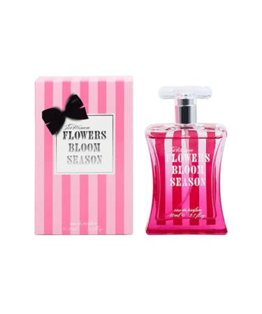 Flowers Bloom Season Collection for Women Perfume - 100ml / 3.4 Fl Oz Eau De Parfum Vaporisateur Spray - Long Lasting Natrual Spray Type Oil From France !
