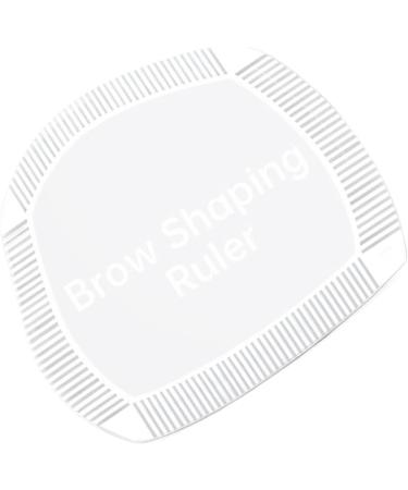 R gle sourcils | Pochoir de mesure r utilisable comme guide | Aide la mise en forme des sourcils | Pour maquillage du visage professionnel d butant maison utilisation quotidienne et Carte sourcils de type D - Buy Online on GoSupps.com