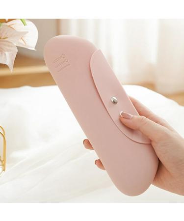 ROTEMADEGG Silicone Makeup Brush Holder Travel Cosmetic Bag: Soft Portable Cosmetic Face Brushes Holder Khaki - Buy Online on GoSupps.com