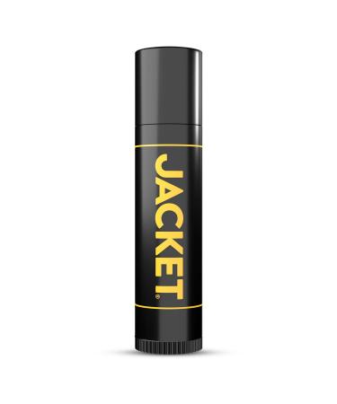 JACKET Lip Lock SPF 15 Moisturizing Lip Balm with Sunscreen Protection Broad Spectrum UVA/UVB Water-Resistant Hydrating & Nourishing Unflavored Lip Care for All Ages 0.15 oz