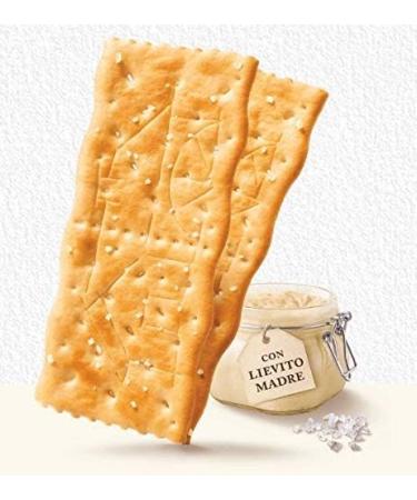 Cracker Salati Senza Granelli di Sale *20 Porzioni* - MULINO Bianco - 500gr (1) - Buy Online on GoSupps.com