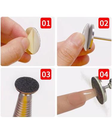 Disque de manucure et p dicure pour fa onner les ongles couvercle r sistant l'humidit 1. La bo te trois compartiments permet un rangement facile 25mm Style 1 - Buy Online on GoSupps.com