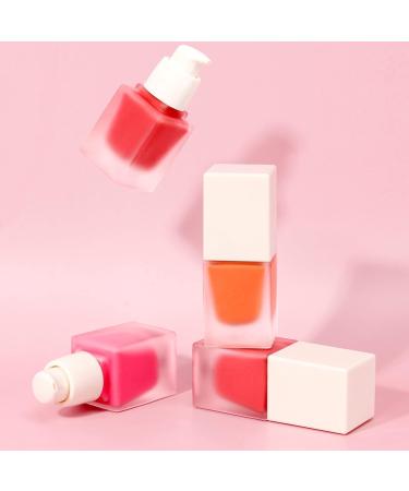 Liquid Blusher 19ml Moisturizing Face Blush Lasting Blendable Lightweight for Party for Outdoor (04#TEASE) - Buy Online on GoSupps.com