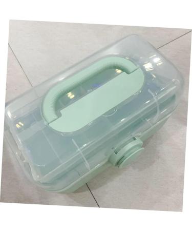 ULTECHNOVO Box Multi-layer Medicine Box Storage Bin with Lid First Aid Container Portable First Aid Kit Multi-layer Storage Case Portable Medicine Case Medicine Storage Plastic Family Pack - Buy Online on GoSupps.com
