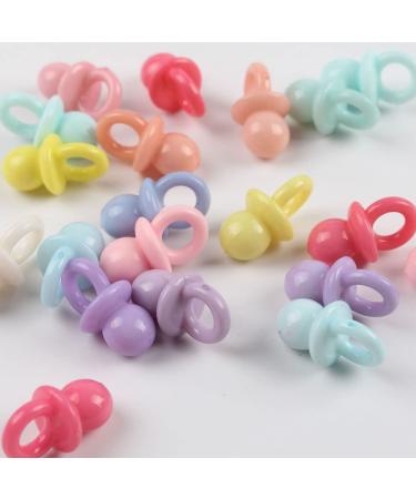 Artibetter 80-Piece Toddler Pacifier Clips - Colorful Acrylic Gift Set for Birthdays & Christmas - Buy Online on GoSupps.com