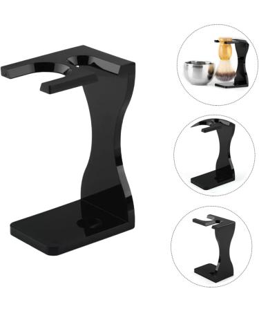 Frcolor 2-Pack Men's Razor & Brush Stand - Acrylic Shaving Storage Holder for Grooming Essentials - Buy Online on GoSupps.com