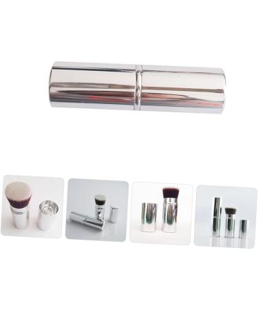 FRCOLOR Retractable Makeup with Cover Powder Brush Cosmetic Tools Blush Brush Makeup Supplies Travel Makeup Dense Foundation Brush Cosmetic Applicator Metal Telescopic - Buy Online on GoSupps.com