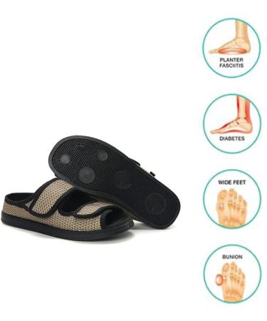 HDGZ Adjustable Width X-Wide Casual Shoes for Men Women - Lightweight Diabetic Shoes for Swollen Feet - Non Slip Walking Shoes - Buy Online on GoSupps.com