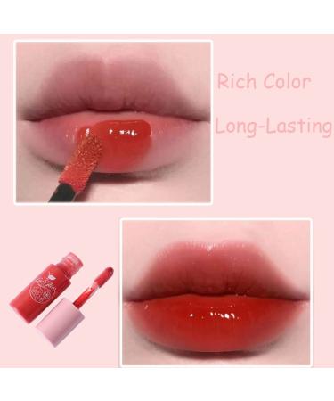 10 Colors Korean Lip Gloss Mini Lip Tint Stain Set - Long Lasting Water Lip Stains - High Pigment Moisturizing Liquid Lipstick - Glitter Lip Gloss - 1 Fl Oz (Pack of 1) - Buy Online on GoSupps.com