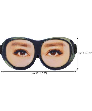 Ipetboom 3D Funny Eyeshade Soft Sleep Eye Mask for Kids - Adjustable Head Strap Travel Party Sleeping - Buy Online on GoSupps.com
