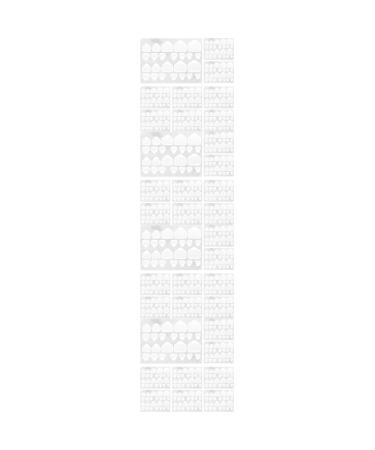 80 Sheets Sticker Nails Nail Adhesive Stickers Stick on Nails Nail Glue Stickers Sticky Nail Tabs Nail Sticky Tabs Sticker