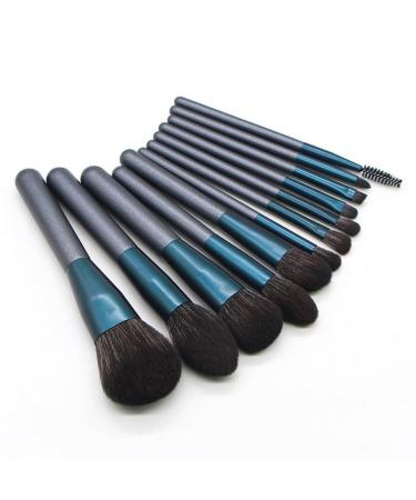 12-Piece Makeup Brush Set | Premium Powder & Eye Shadow Brushes | Complete Beauty Tools for Flawless Makeup - Buy Online on GoSupps.com