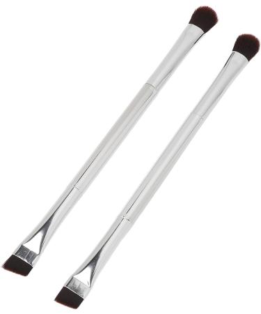 Brush - Fine Angled Brush Ultra Thin Slanted Flat Angle for Precise Makeup - Premium Quality - Cruelty Synthetic Bristles - Suitable for Makeup Artists and Women - Buy Online on GoSupps.com