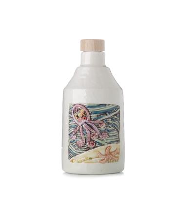 Heraia Heraia - Cerruto Ceramic Orcio - Extra Virgin Olive Oil Gran Cru 2022 - Ceramic Bottle 250ml - Handcrafted in Sicily