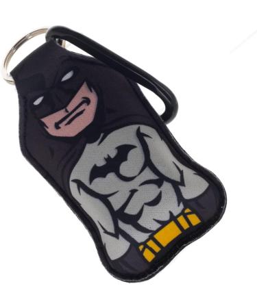 Buy Batman Keychain with Hand Sanitizer Bottle Holder - Perfect for On-the-Go Protection | Shop Internationally - Buy Online on GoSupps.com
