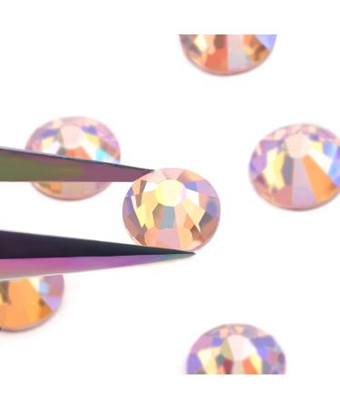 Yhmq 2880pcs Rhinestones & Nail Crystals - Crystal Lt. Roseab SS16 (3.8mm & 4.0mm) for Stunning Nail Art - Buy Online on GoSupps.com