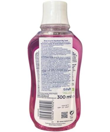 GlaxoSmithKline Aquafresh Big Teeth 6+ Mondvloeistof 300 ml - Buy Online on GoSupps.com