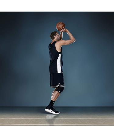 Bauerfeind Sports Knee Support NBA - Officially Licensed Basketball Brace - Omega Gel Pad - Large Black - Buy Online on GoSupps.com