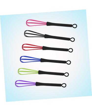 6 pi ces Agitateurs de Teinture Cheveux Couleurs Assorties M langeurs Pratiques pour Cr me Colorante Semi-permanente Outil Compact et Facile Utiliser pour Salon et Coiffure - Buy Online on GoSupps.com