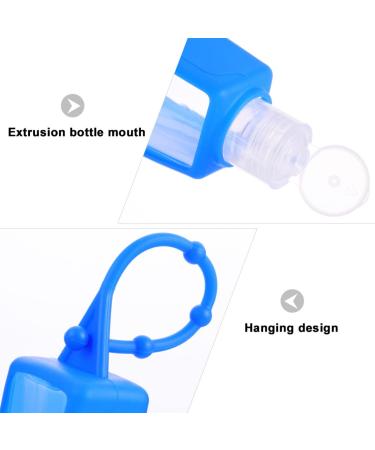 COHEALI 30ML Travel Bottles Set - Portable Containers with Silicone Sleeve and Wrist Keychain - Buy Online on GoSupps.com