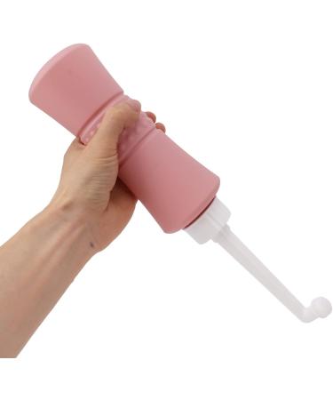 Fdit Vaginal Shower 500ml Cleaner & Toilet Plunger Holder (Pink) - Essential Bathroom Tool for Hygiene & Convenience | International Shipping Available - Buy Online on GoSupps.com