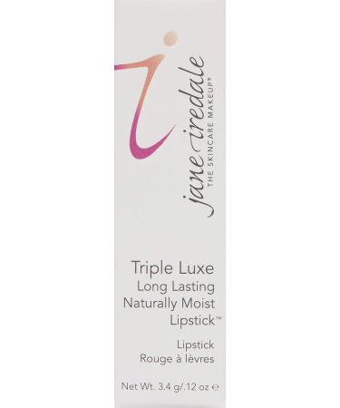 Jane Iredale Triple Luxe Long Lasting Naturally Moist Lipstick Rose 0.12 oz - Hydrating Lip Color - Buy Online on GoSupps.com