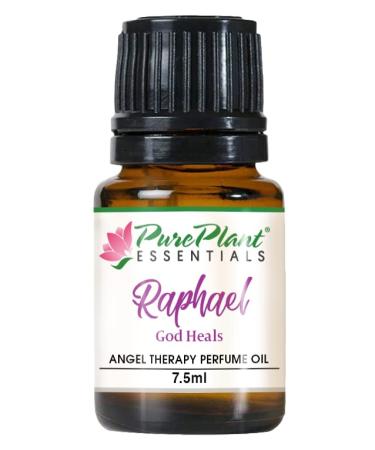 PurePlant Essentials 100% Pure Raphael Angel Therapy Perfume Oil Organic and Wild Crafted Essential Oils Blend Diluted in Light Coconut Oil - 7.5 ml (1/4 Ounce)