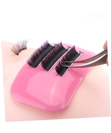NOLITOY Eyelash Extension Tools | Reusable Lash Gasket Silicone Pads & Trays | Premium Beauty Tools for False Lashes - Medium Pink - Buy Online on GoSupps.com