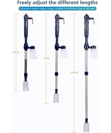 LONDAFISH Electric Fish Tank Vacuum Cleaner Syphon Gravel Water Filter & Sand Washer - Buy Online on GoSupps.com