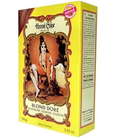 Henna Dye Powder Golden Blonde 100g - Dragonspice Naturwaren | Premium Natural Hair Color for International Shipping - Buy Online on GoSupps.com
