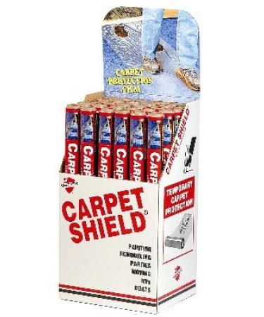 Surface Shields CS2450W 24 X 50' Clear Carpet Shield