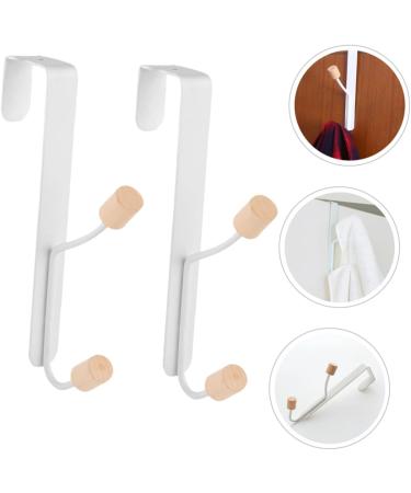 Alipis 2pcs Hangers Clothes Rack Towel Rack Hooks Door Hanger Hook Hanging Objects Clothing Coat Rack - Buy Online on GoSupps.com