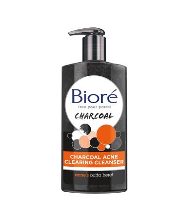 Biore Charcoal Acne Clearing Cleanser 6.77 fl oz (200 ml)