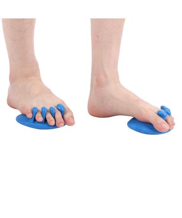 Toe Spreader for Hammer Toe & Bunion Pain Relief - Therapeutic Silicone Separator (Blue) | Comfort & Spa Stretch - Buy Online on GoSupps.com