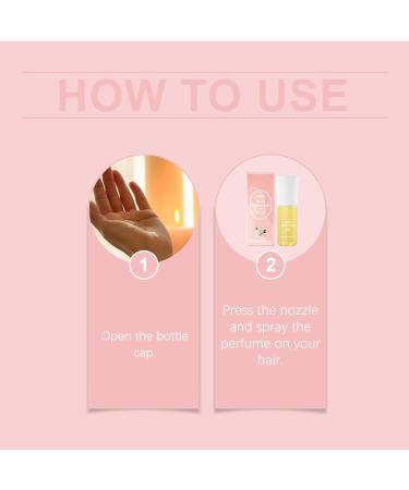 Hair Essential Oil Floral perfumery Women's hair perfume Floral fragrance Fragrant spray Nourish hair Deeply hydrating and moisturizing Enhance charm attract people Dating Essentials 3.38fl.oz(100ml) - Buy Online on GoSupps.com